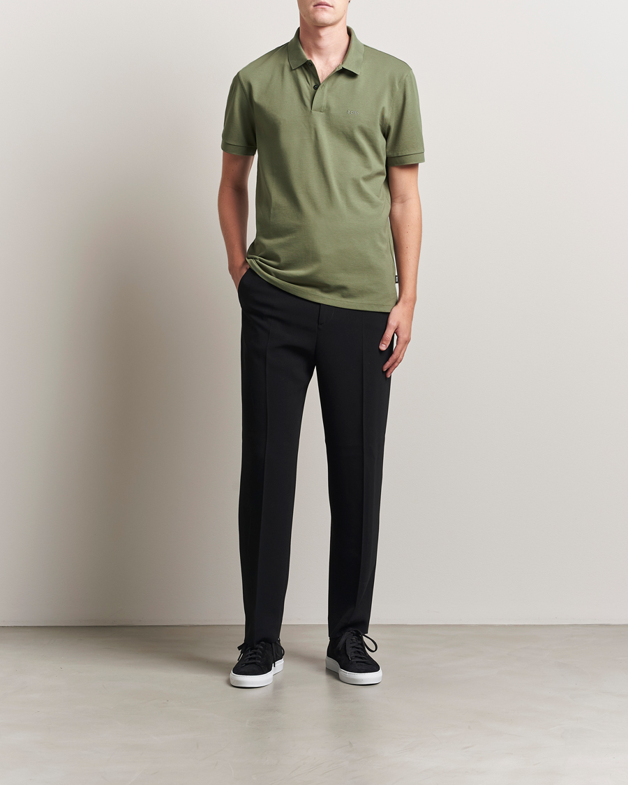 Herr | Pikéer | BOSS BLACK | Pallas Polo Medium Green