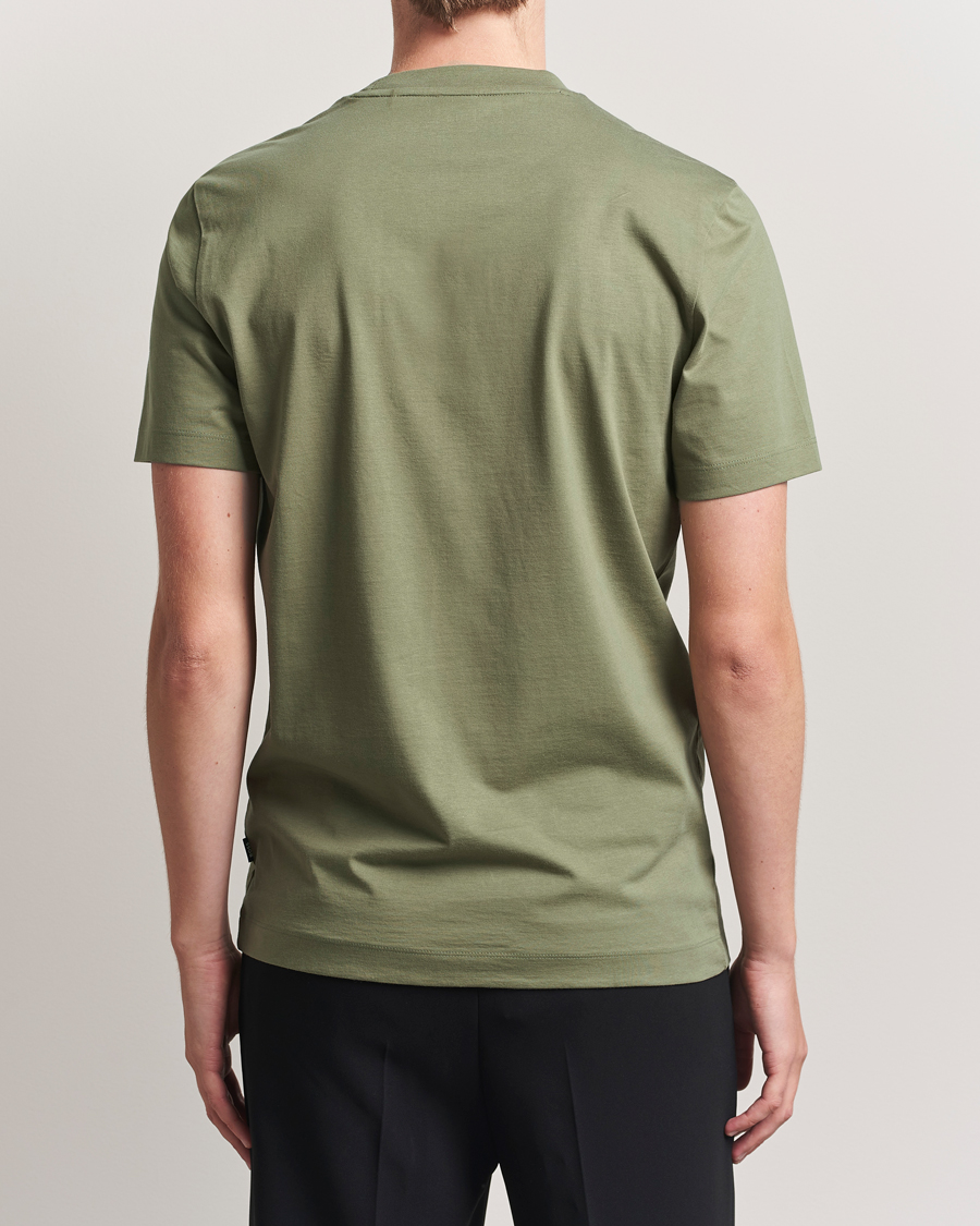 Herr | T-Shirts | BOSS BLACK | Thompson Crew Neck T-Shirt Medium Green