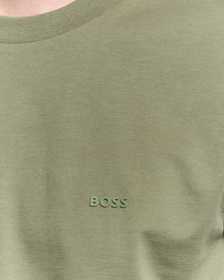 Herr | T-Shirts | BOSS BLACK | Thompson Crew Neck T-Shirt Medium Green