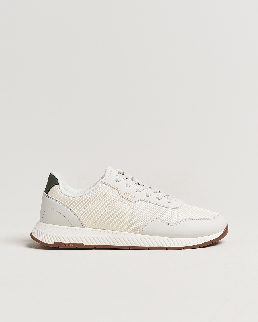 Herr | Sneakers | BOSS BLACK | Titanium Running Sneaker Light Beige