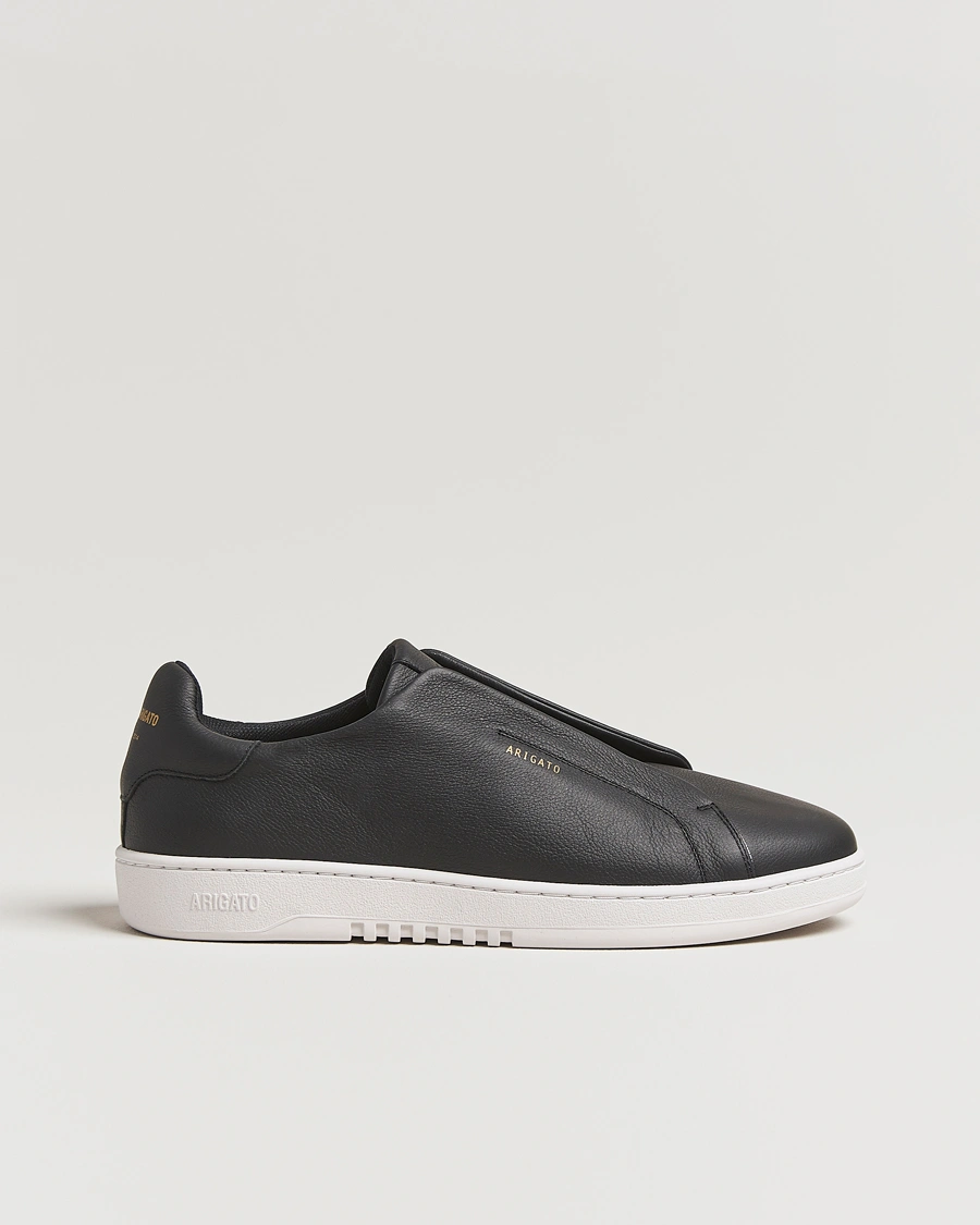 Herr | Sneakers | Axel Arigato | Dice Laceless Leather Sneaker Black