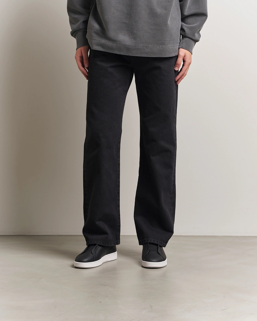 Herr | Sneakers | Axel Arigato | Dice Laceless Leather Sneaker Black