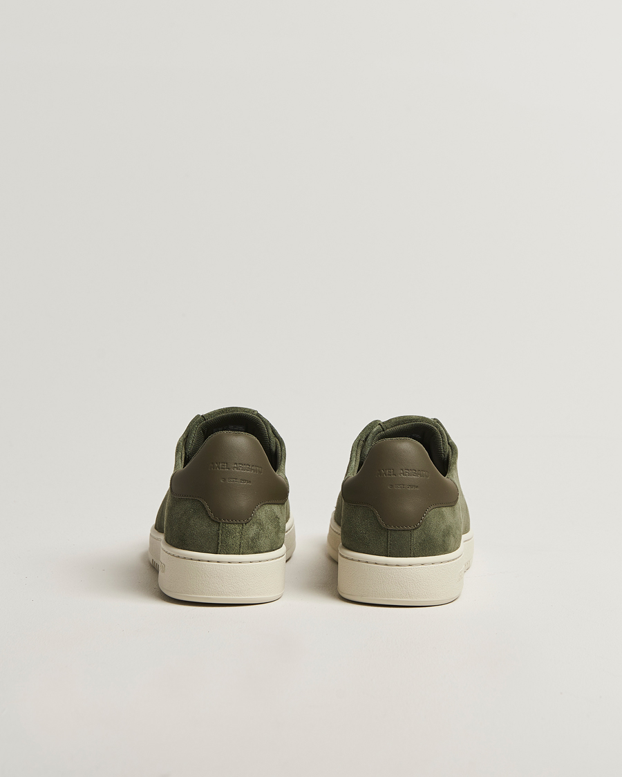 Herr | Sneakers | Axel Arigato | Dice Laceless Suede Sneaker Dark Green