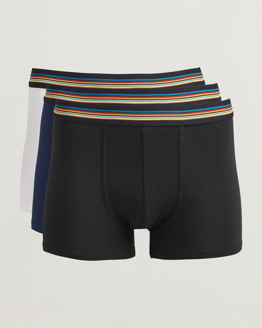 Herr | Underkläder | Paul Smith | 3-Pack Trunk White/Navy/Black