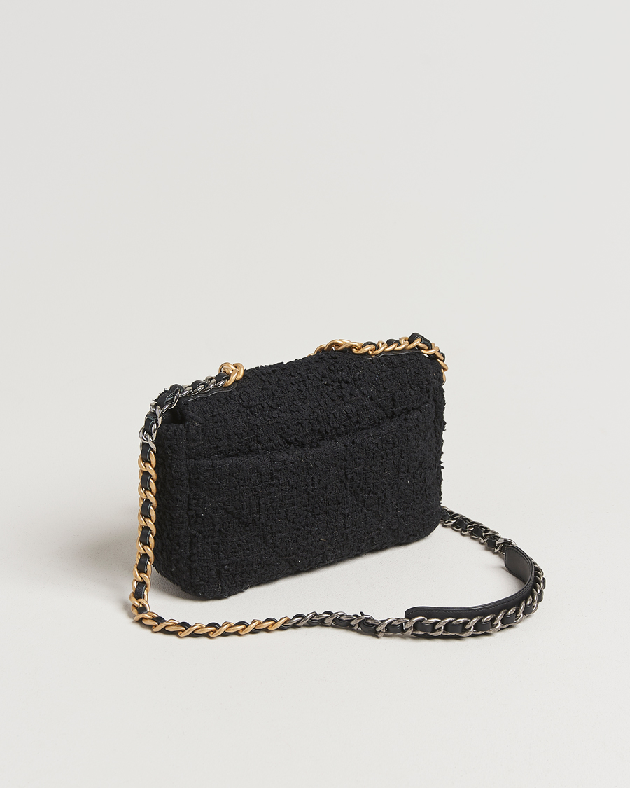Herr | Gifts for Her | Chanel Pre-Owned | Chanel 19 Tweed Handbag Black