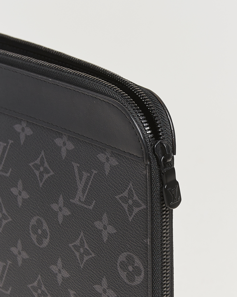 Herr | Pre-Owned & Vintage Bags | Louis Vuitton Pre-Owned | Pochette Jour Monogram Eclipse