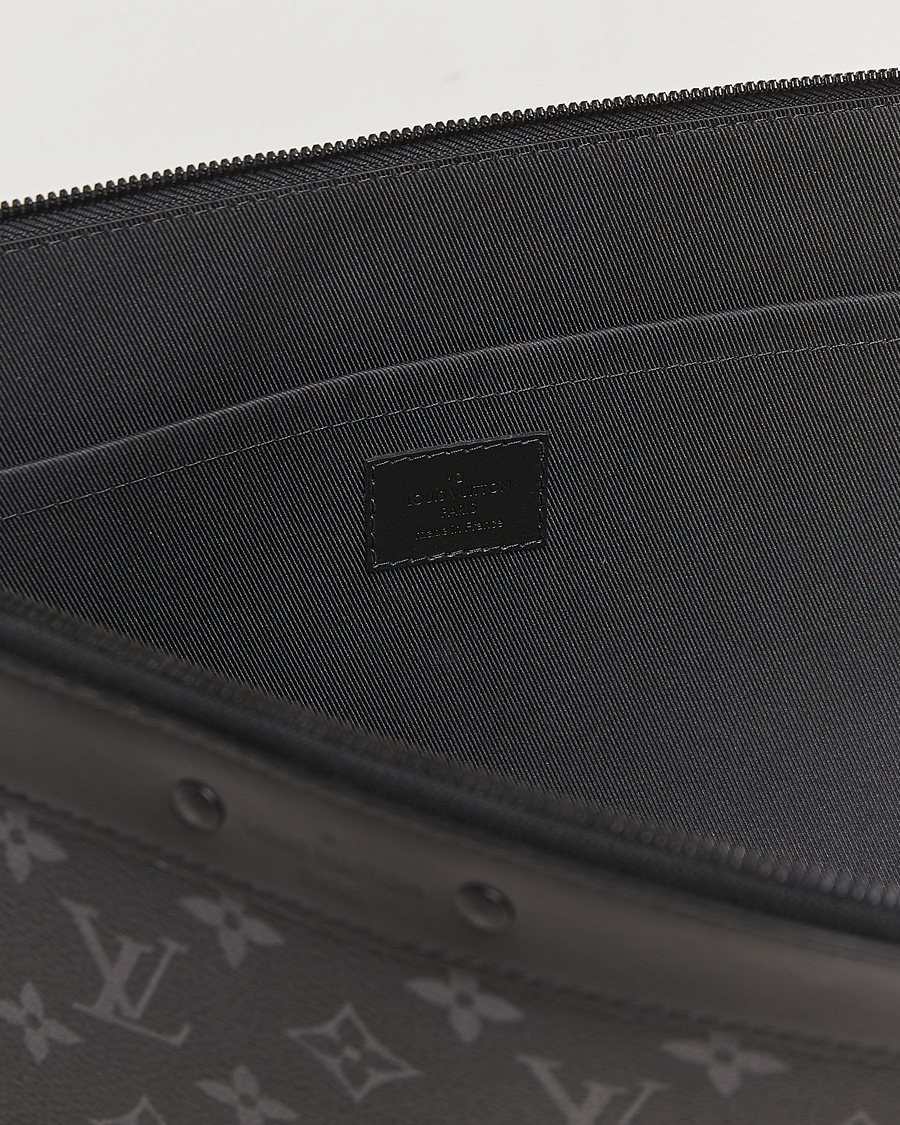 Herr | Pre-Owned & Vintage Bags | Louis Vuitton Pre-Owned | Pochette Jour Monogram Eclipse