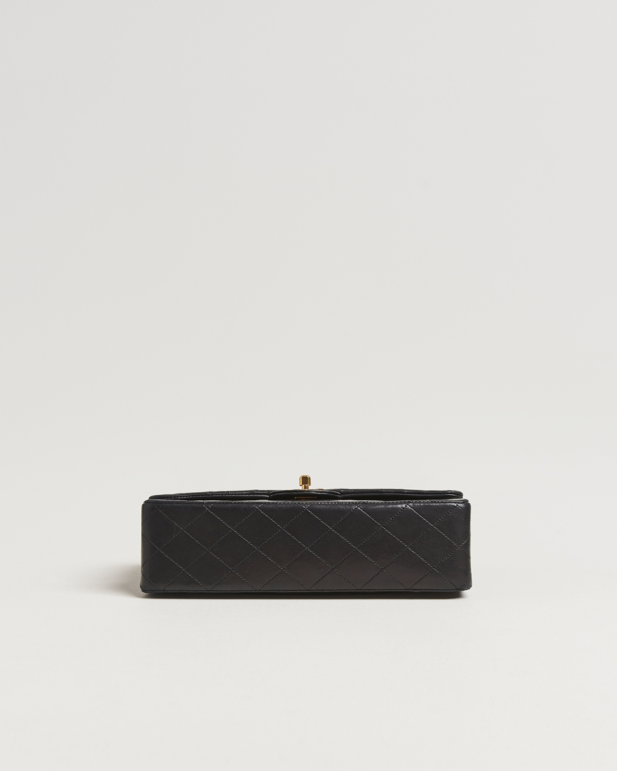 Herr | Gifts for Her | Chanel Pre-Owned | Classic Double Flap Medium Lambskin Black
