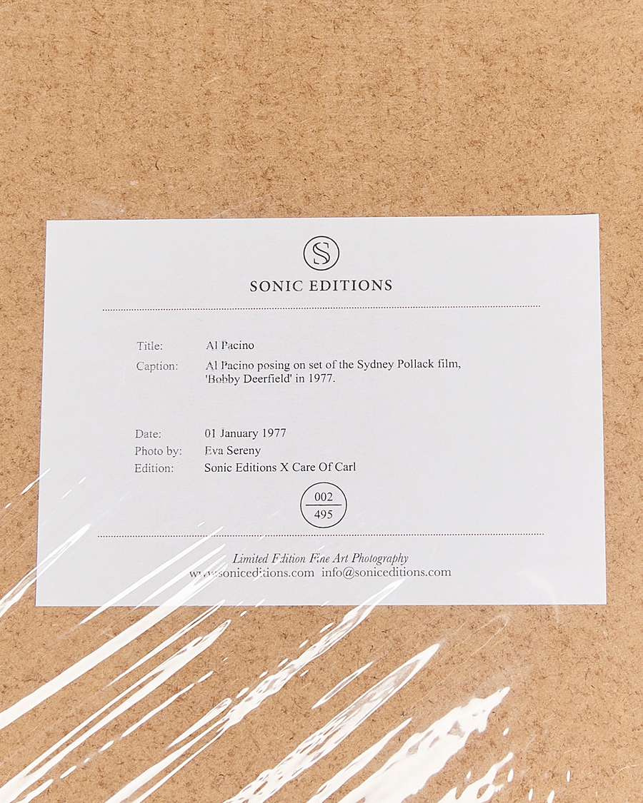 Herr | Tavlor | Sonic Editions | Framed Al Pacino – Bobby Deerfield