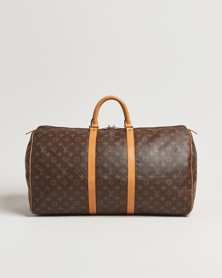 Herr | Pre-Owned & Vintage Bags | Louis Vuitton Pre-Owned | Keepall 55 Monogram