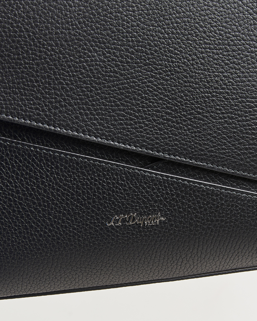 Herr | Väskor | S.T. Dupont | Neo Capsule Messenger Bag Black Grained