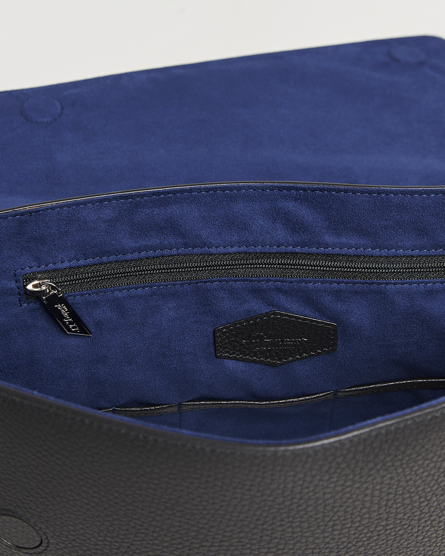 Herr | Väskor | S.T. Dupont | Neo Capsule Messenger Bag Black Grained