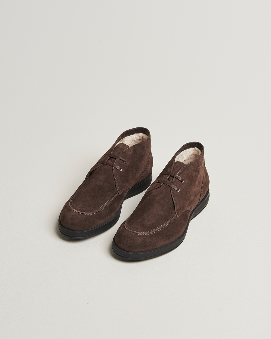 Herr | Kängor | Brioni | Journey Desert Boots Brown Suede
