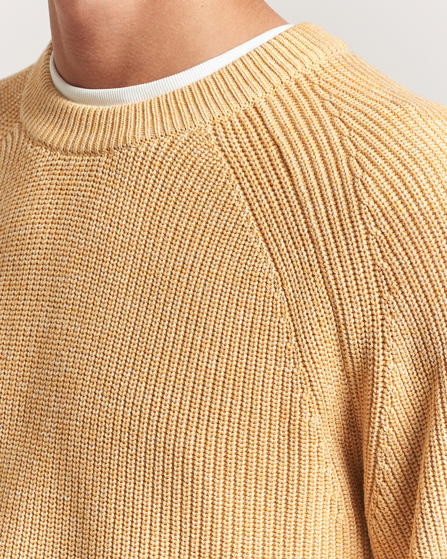 Herr | Tröjor | NN07 | Jacobo Cotton Knitted Sweater Honey
