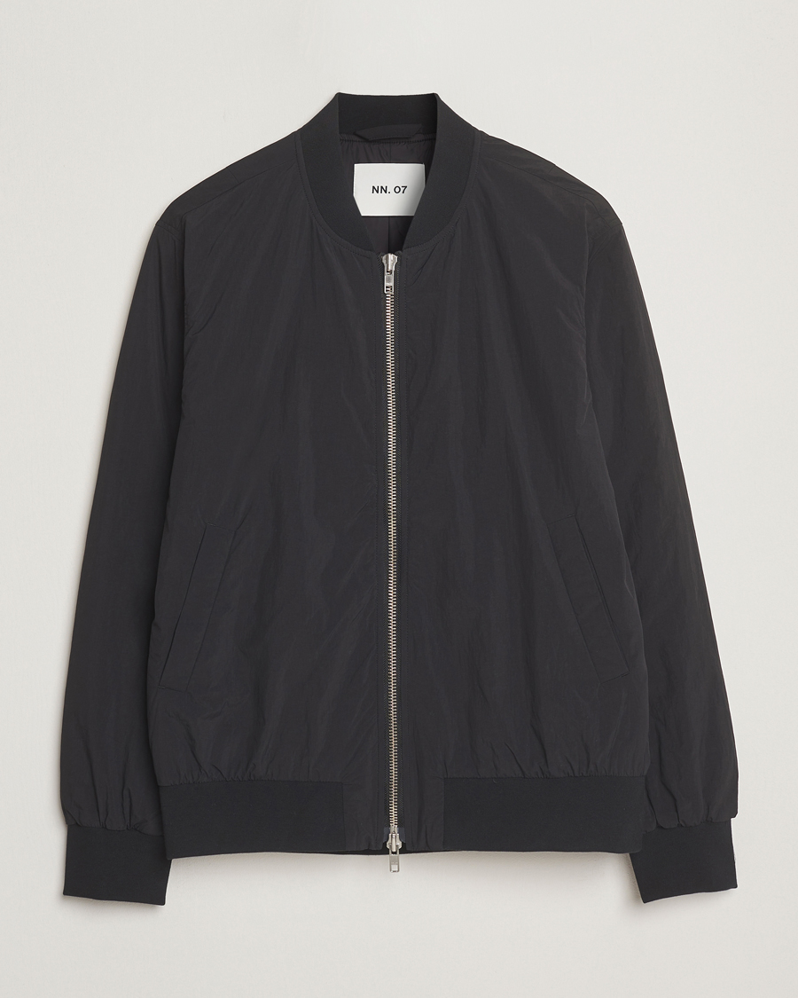 Herr | Jackor | NN07 | Dixon Bomber Jacket Black