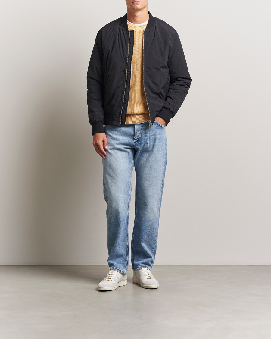Herr | Jackor | NN07 | Dixon Bomber Jacket Black