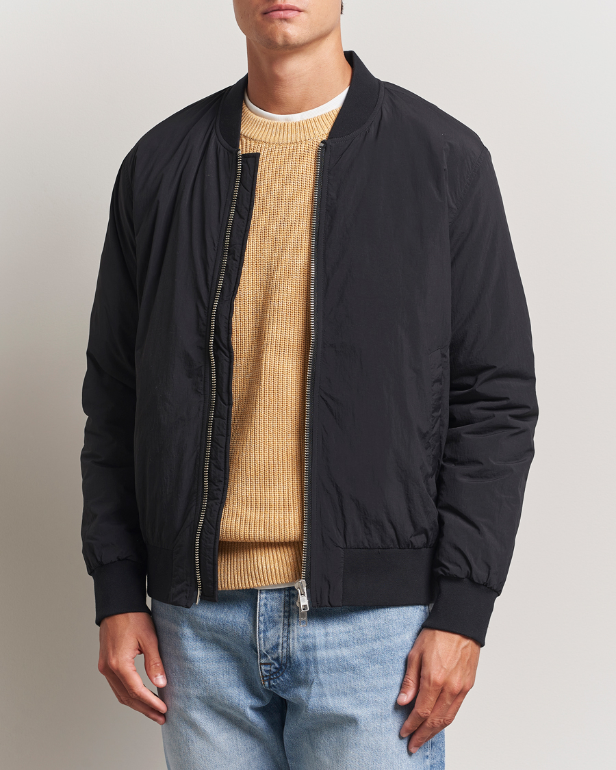 Herr | Jackor | NN07 | Dixon Bomber Jacket Black
