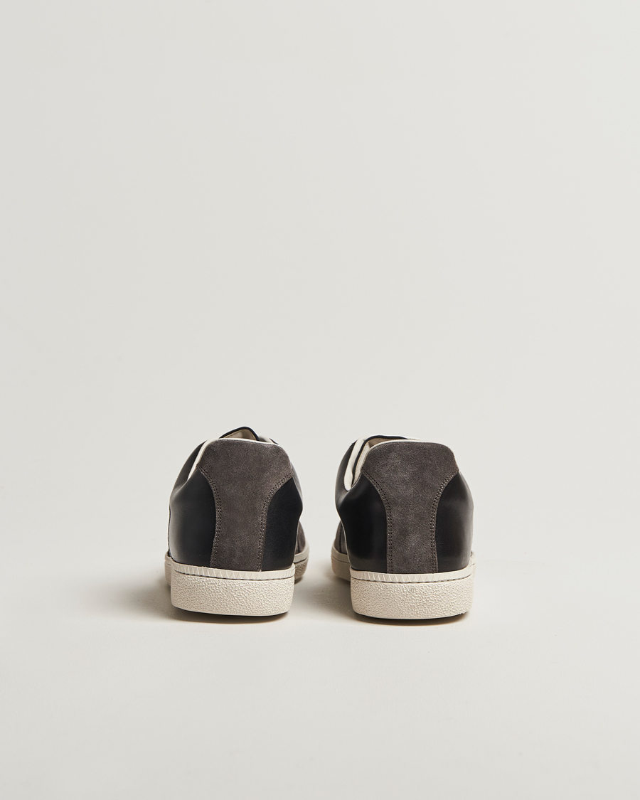 Herr | Sneakers | Sweyd | Nappa/Suede Army Trainer Faded Black