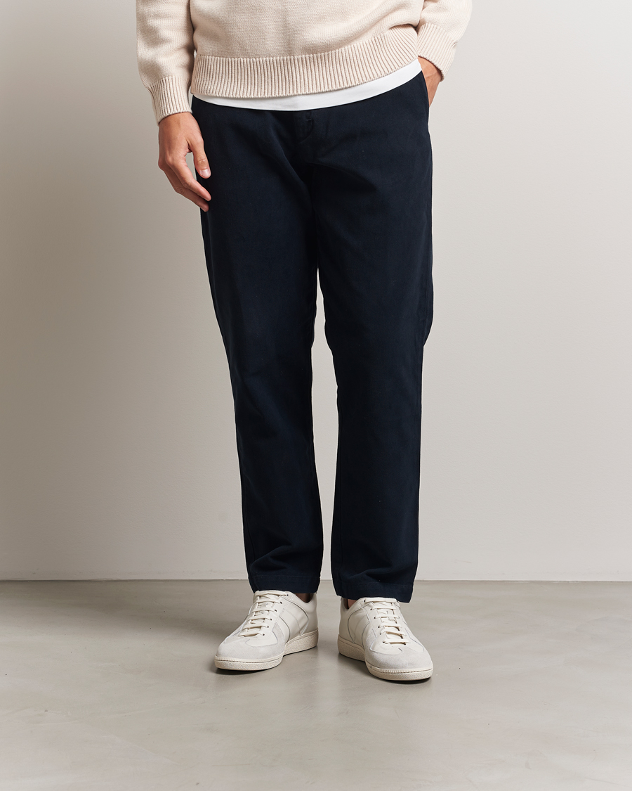 Herr | Sneakers | Sweyd | Nappa/Suede Army Trainer White