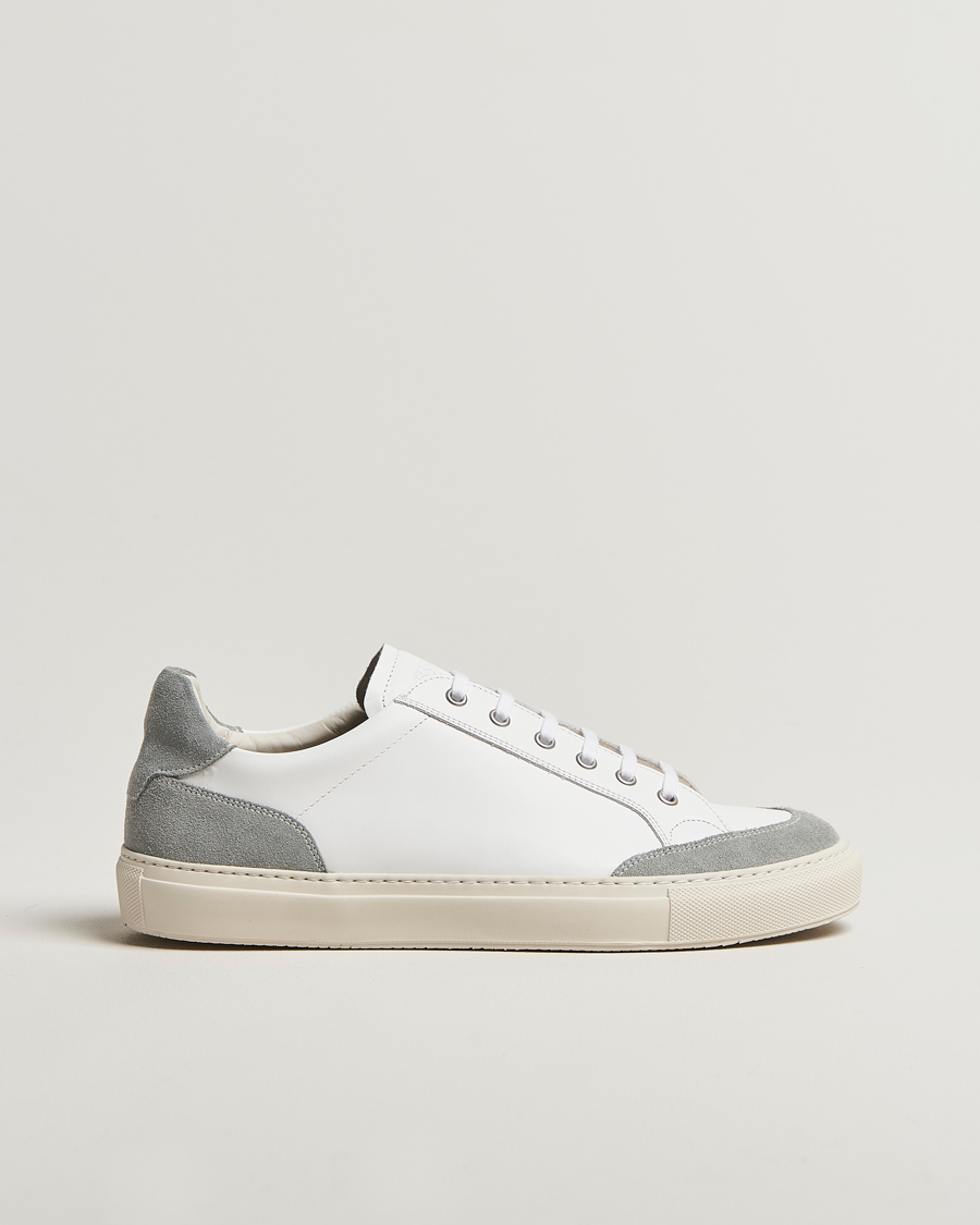 Herr | Sneakers | Sweyd | Center Leather/Suede Sneakers White