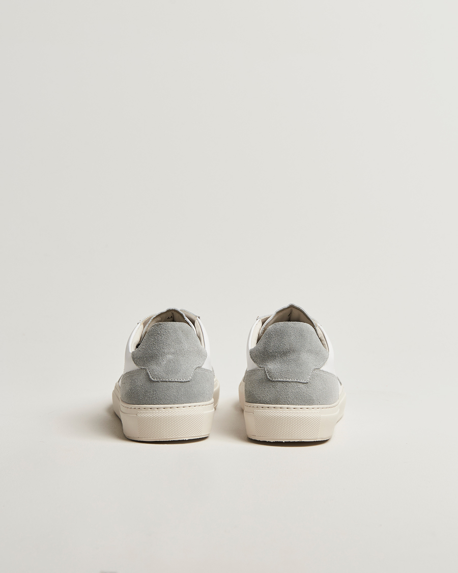 Herr | Sneakers | Sweyd | Center Leather/Suede Sneakers White