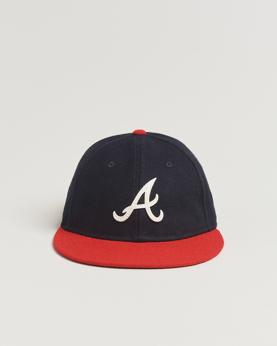 Herr | Hattar & kepsar | New Era | Retro Crown 9Fifty Melton Wool Cap Atlanta Braves