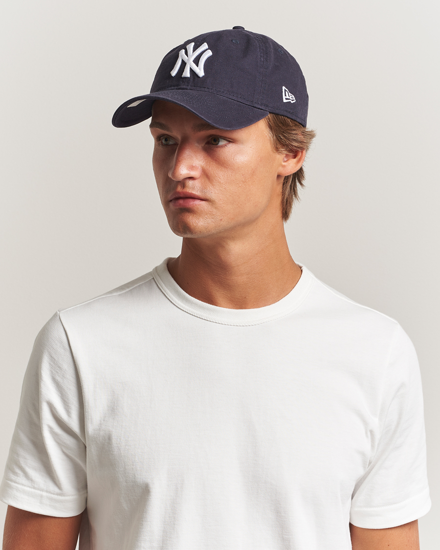 Herr | Hattar & kepsar | New Era | New Era9Twenty Washed Cotton CapNavy New York Yankees