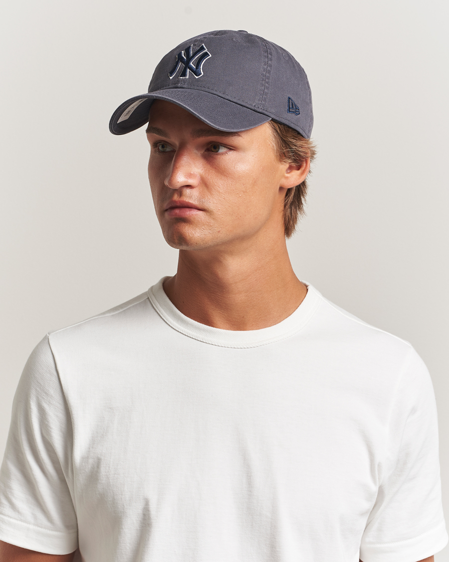 Herr | Hattar & kepsar | New Era | New Era9Twenty Washed Cotton CapGrey New York Yankees