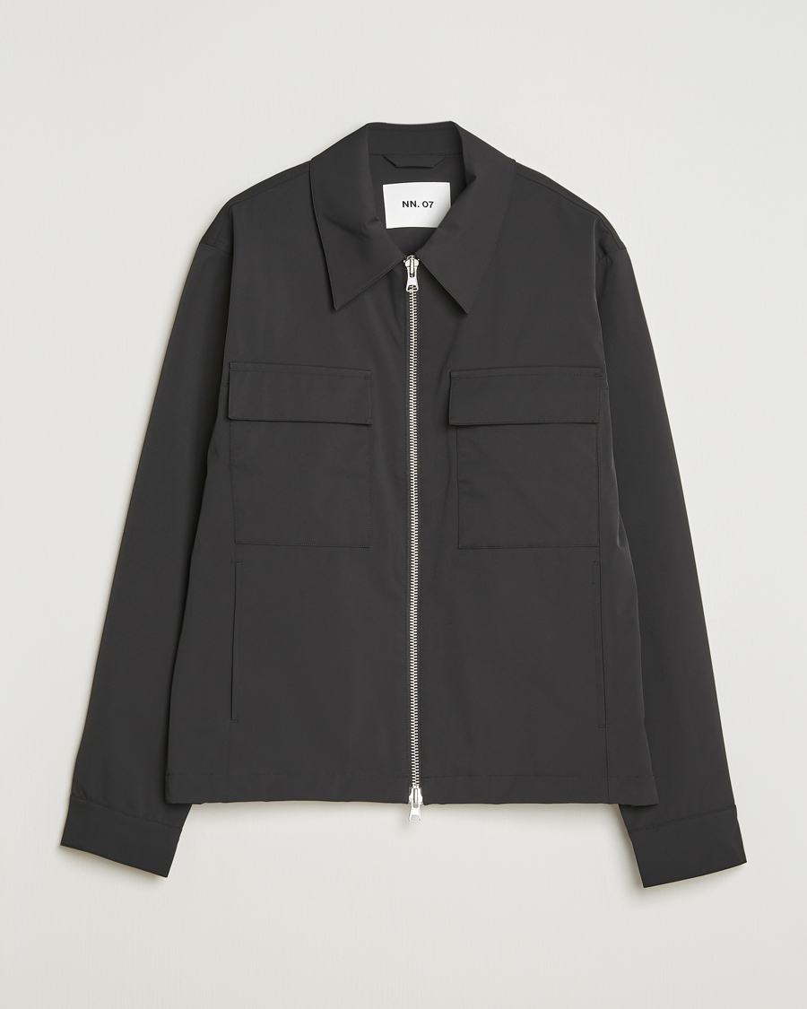 Herr | Jackor | NN07 | Alban Bomber Jacket Black