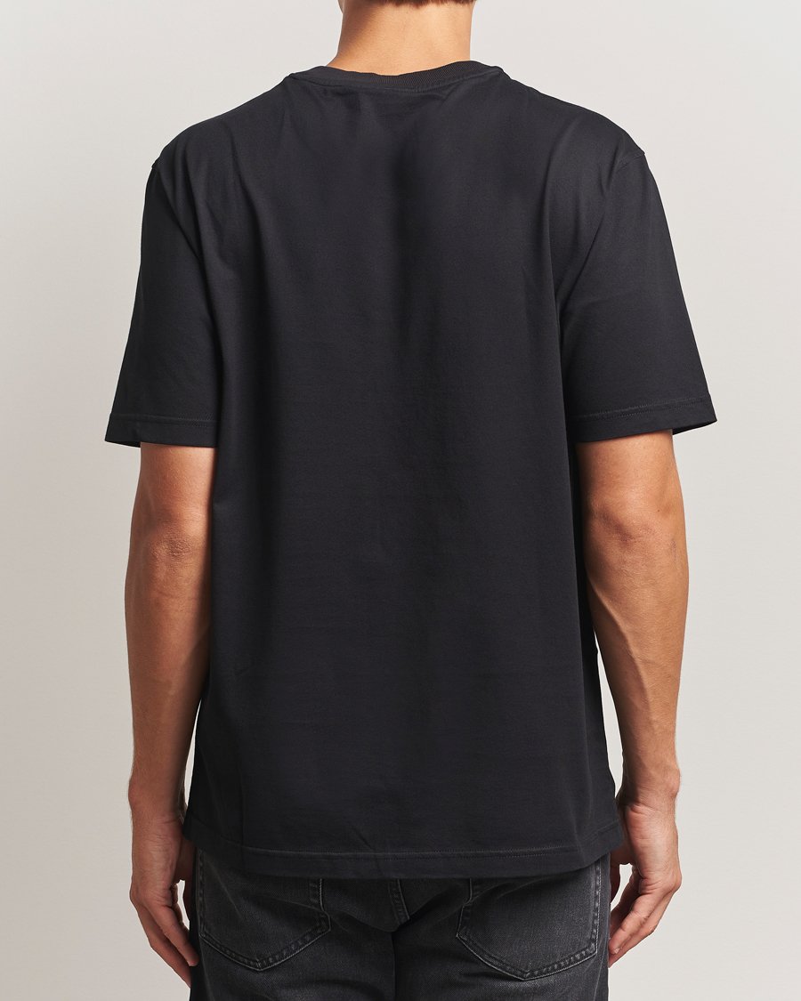 Herr | T-Shirts | NN07 | Abel Logo Crew Neck T-Shirt Black