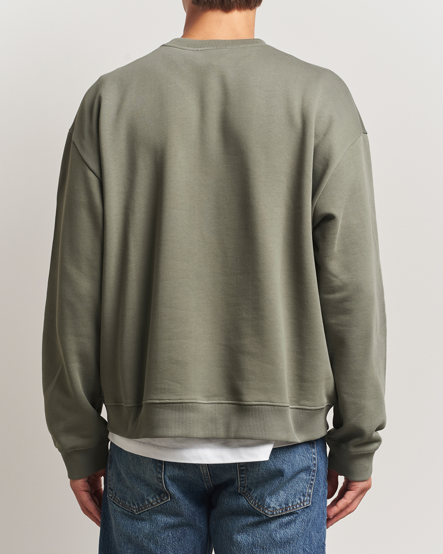 Herr | Tröjor | NN07 | Dagon Crew Neck Sweatshirt Capers Green