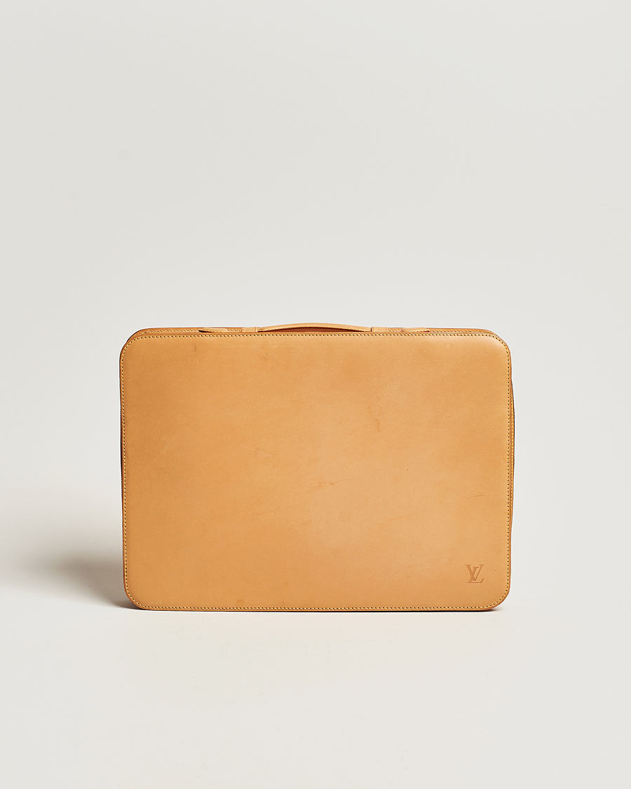 Herr | Pre-Owned & Vintage Bags | Louis Vuitton Pre-Owned | Briefcase Leather