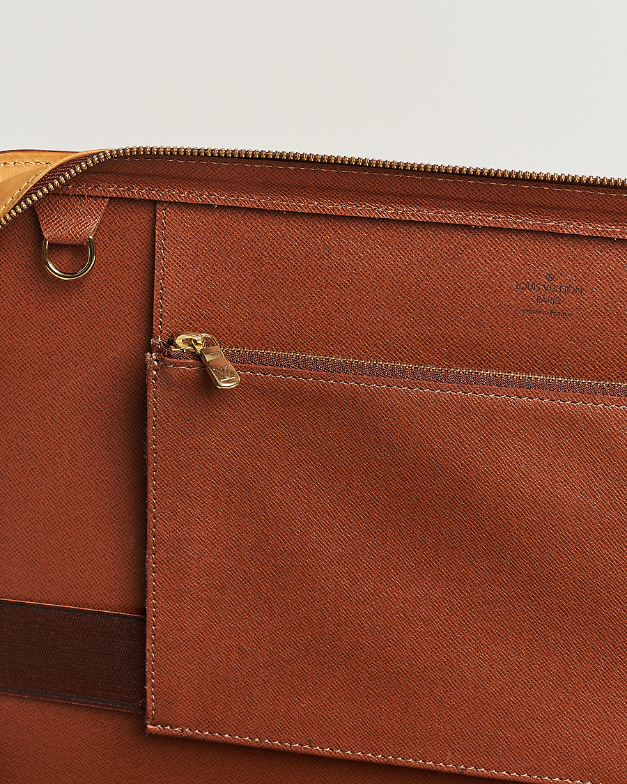 Herr | Pre-Owned & Vintage Bags | Louis Vuitton Pre-Owned | Briefcase Leather
