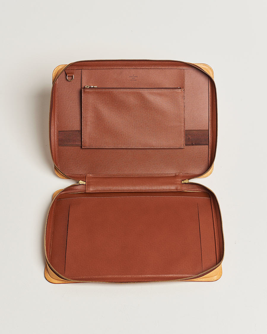 Herr | Pre-Owned & Vintage Bags | Louis Vuitton Pre-Owned | Briefcase Leather