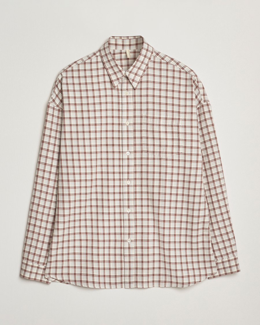 Herr | Skjortor | Sunflower | Stable Shirt Brown Check