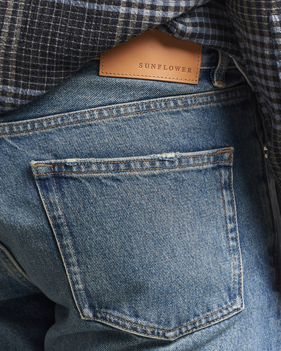 Herr | Jeans | Sunflower | Standard Jeans Dark Blue Vintage
