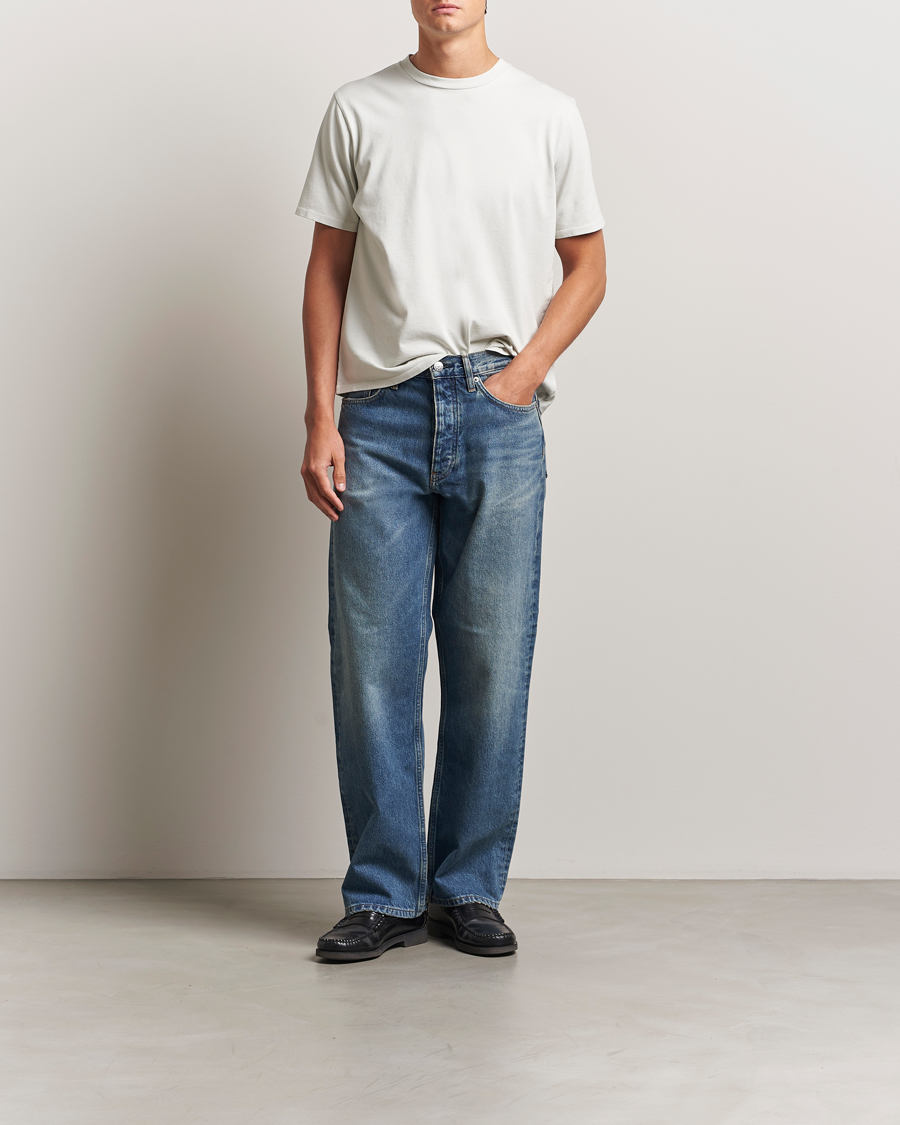 Herr | Jeans | Sunflower | Loose Jeans Dark Blue Vintage