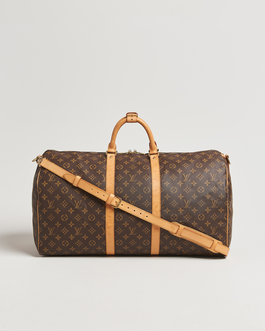Herr | Pre-Owned & Vintage Bags | Louis Vuitton Pre-Owned | Keepall Bandoulière 55 Monogram