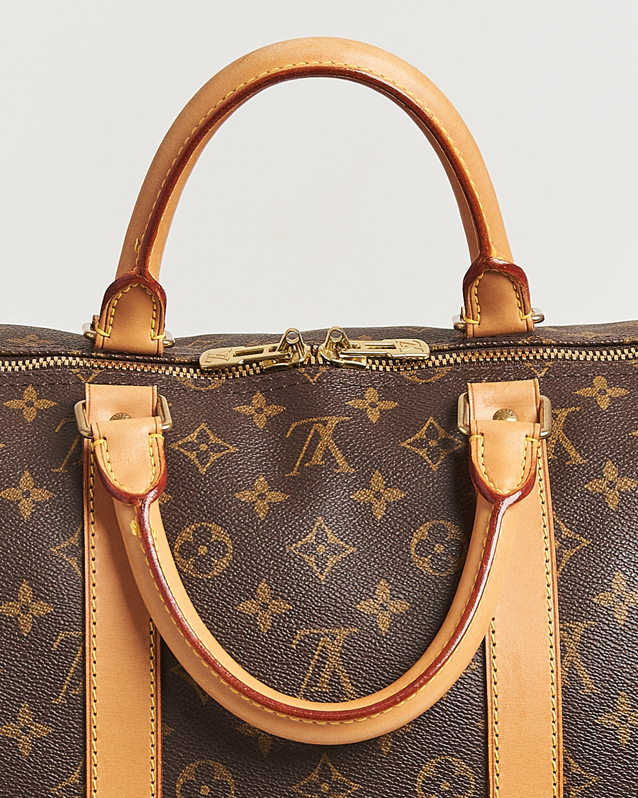 Herr | Pre-Owned & Vintage Bags | Louis Vuitton Pre-Owned | Keepall Bandoulière 55 Monogram