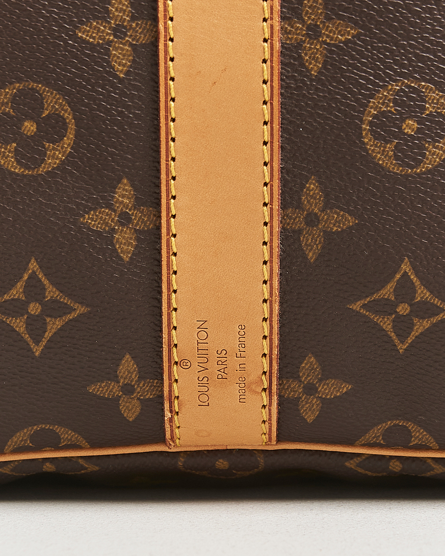 Herr | Pre-Owned & Vintage Bags | Louis Vuitton Pre-Owned | Keepall Bandoulière 55 Monogram