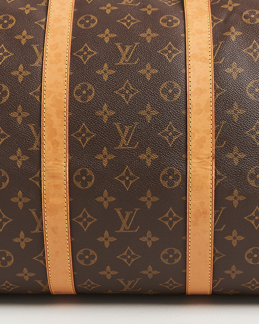 Herr | Pre-Owned & Vintage Bags | Louis Vuitton Pre-Owned | Keepall Bandoulière 55 Monogram