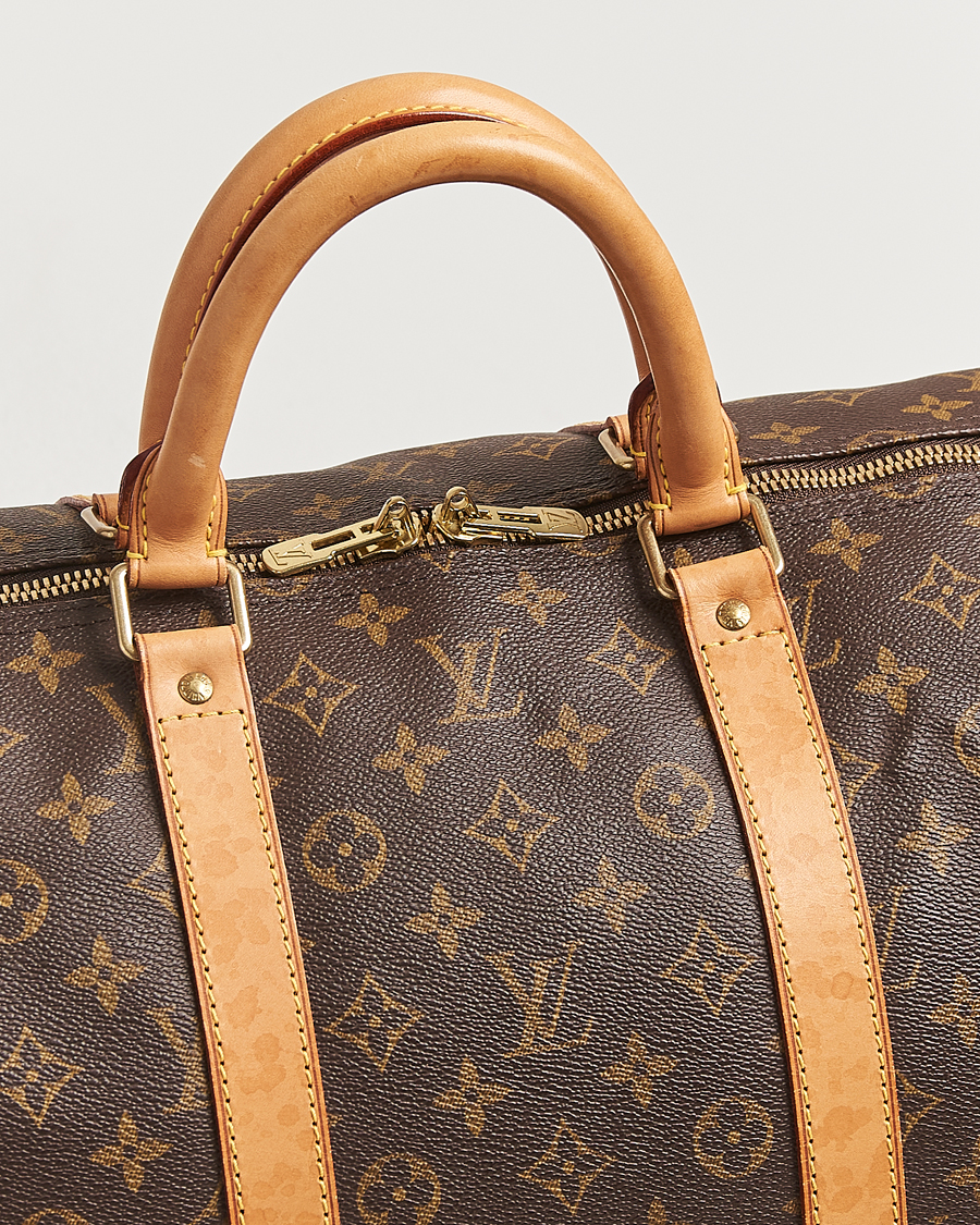 Herr | Pre-Owned & Vintage Bags | Louis Vuitton Pre-Owned | Keepall Bandoulière 55 Monogram