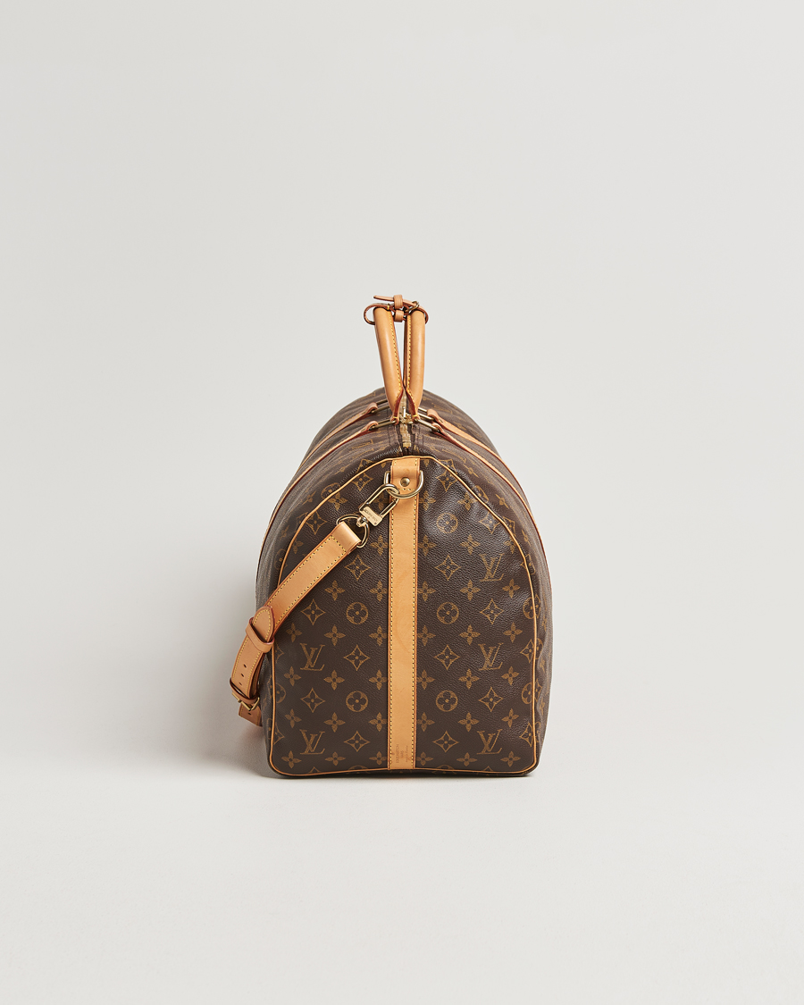 Herr | Pre-Owned & Vintage Bags | Louis Vuitton Pre-Owned | Keepall Bandoulière 55 Monogram