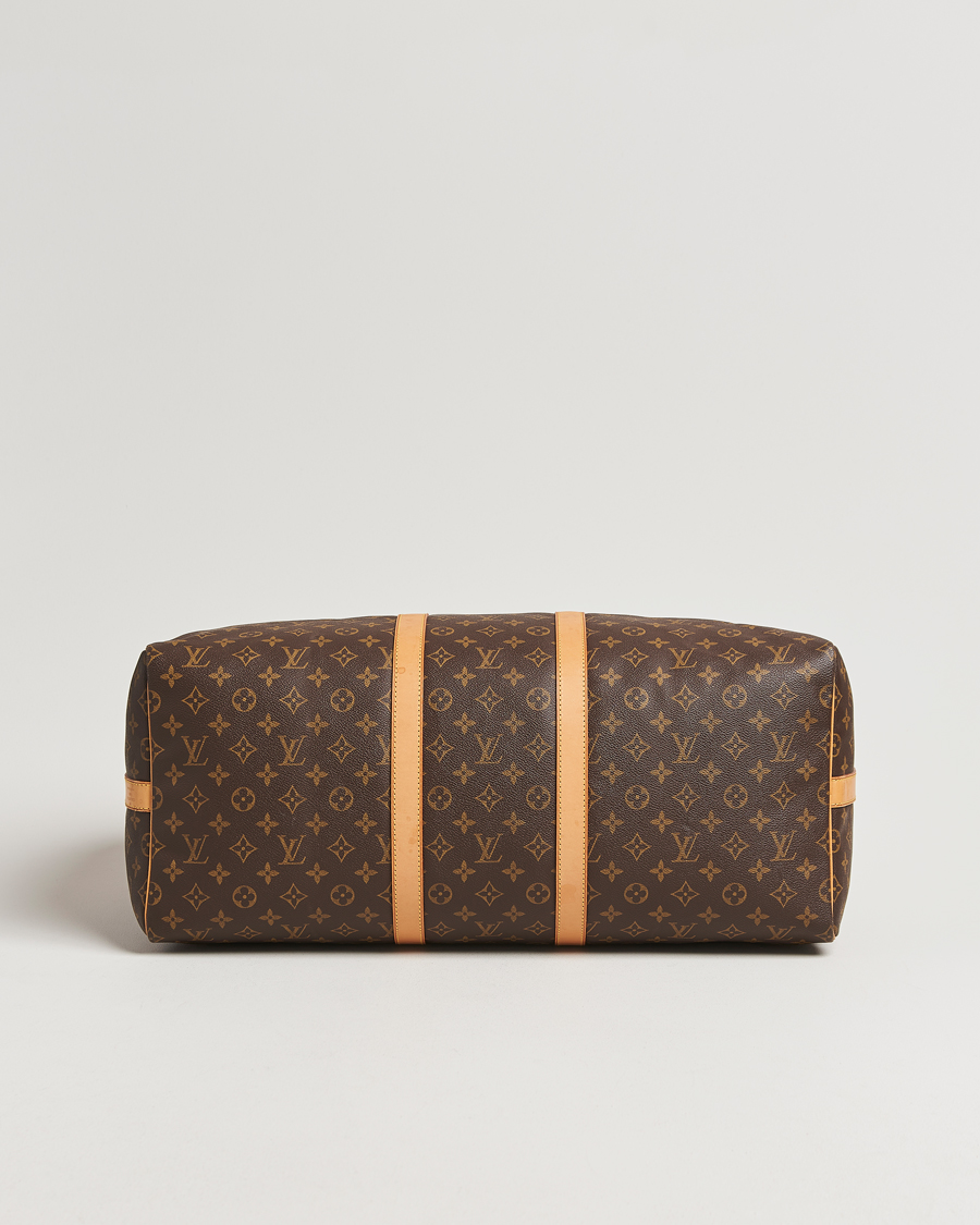 Herr | Pre-Owned & Vintage Bags | Louis Vuitton Pre-Owned | Keepall Bandoulière 55 Monogram