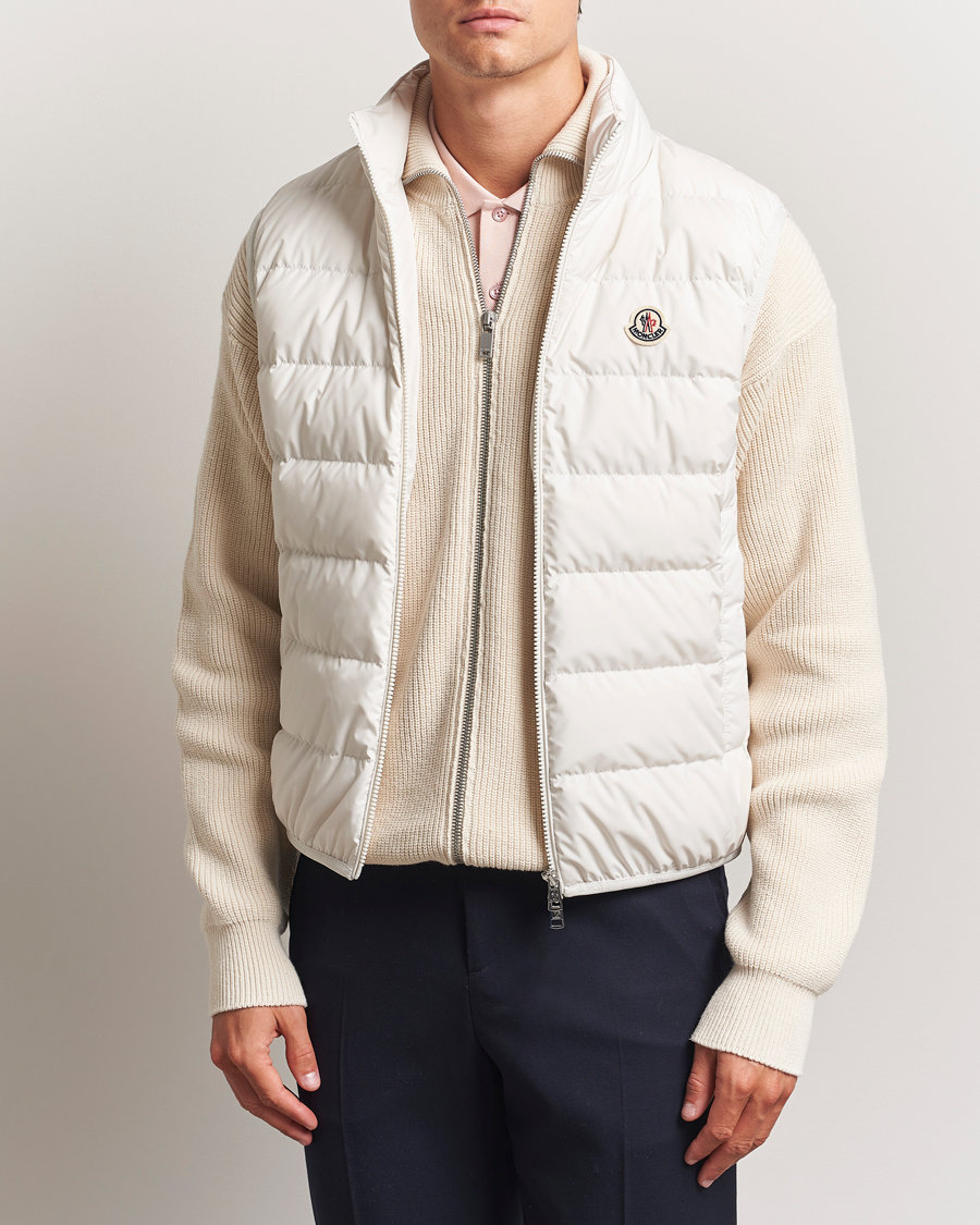 Herr | Västar | Moncler | Contrin Down Vest Off White