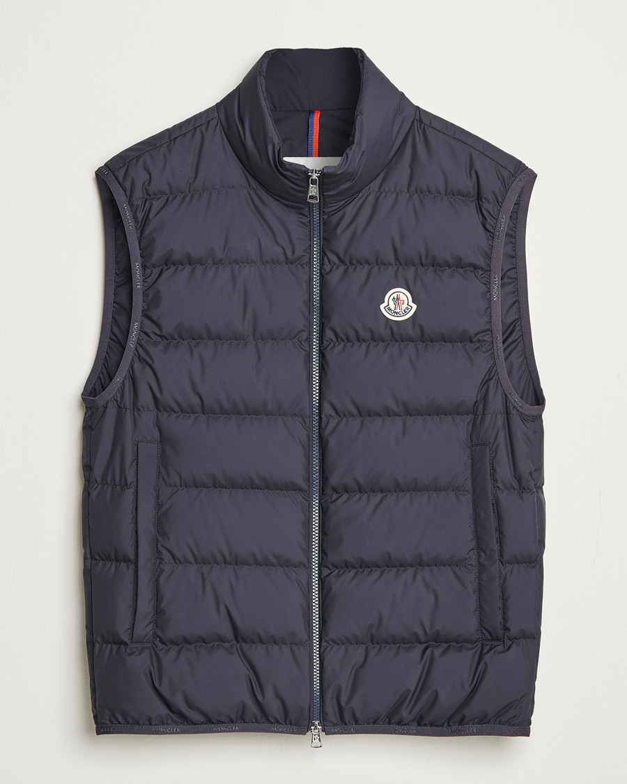 Herr | Västar | Moncler | Contrin Down Vest Navy