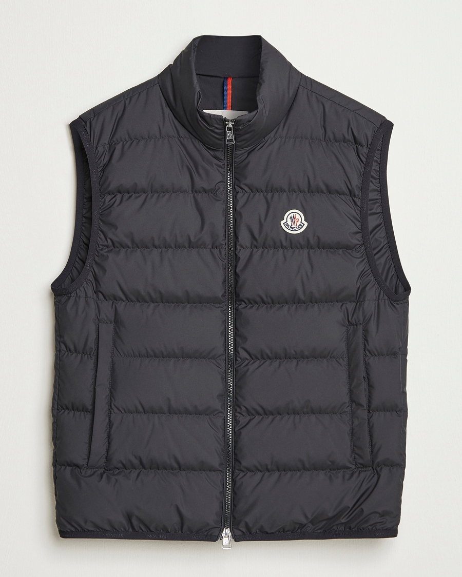 Herr | Västar | Moncler | Contrin Down Vest Black