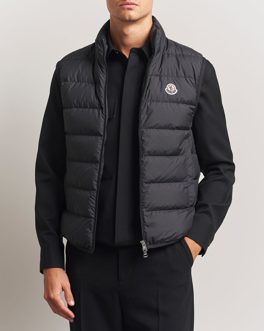 Herr | Västar | Moncler | Contrin Down Vest Black