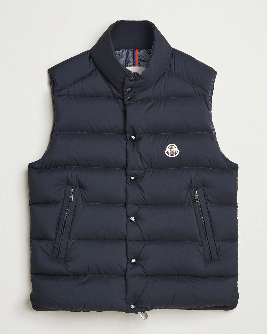Herr | Jackor | Moncler | Tibb Matte Down Vest Navy