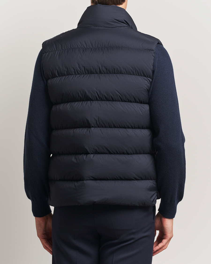 Herr | Västar | Moncler | Tibb Matte Down Vest Navy